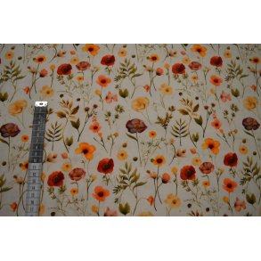 �kotex bomulds jersey m/Blomster