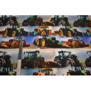 �kotex bomulds jersey m/Traktor