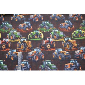 �kotex bomulds jersey m/traktor