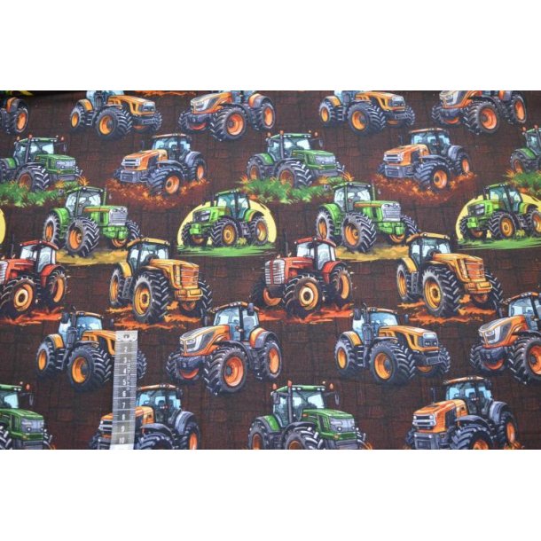 �kotex bomulds jersey m/traktor