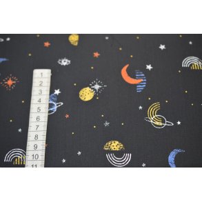 Gots Bomuld Poplin Planeter                                                                                