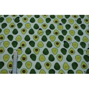 �kotex bomulds jersey m/Avocado