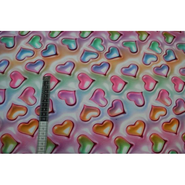 �kotex bomulds jersey m/Hjerter