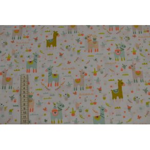 Bomuld/poplin Lama cac