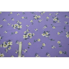 Polyester spandex Flowers, Lavender