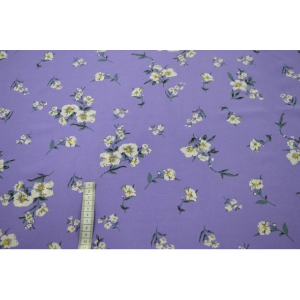 Polyester spandex Flowers, Lavender