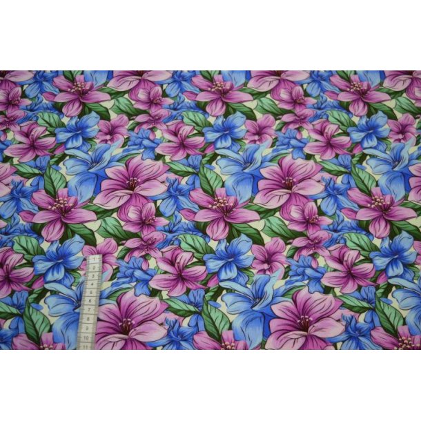 �kotex bambus jersey m/blomster