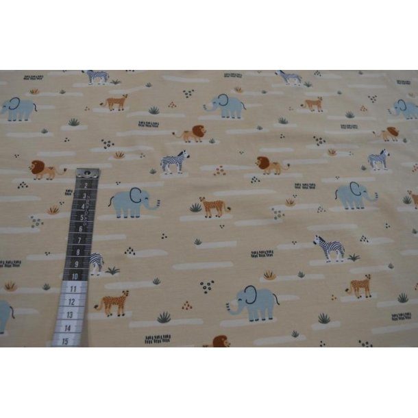 �kotex bomulds jersey, Vilde dyr