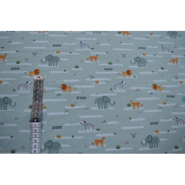 �kotex bomulds jersey, Vilde dyr