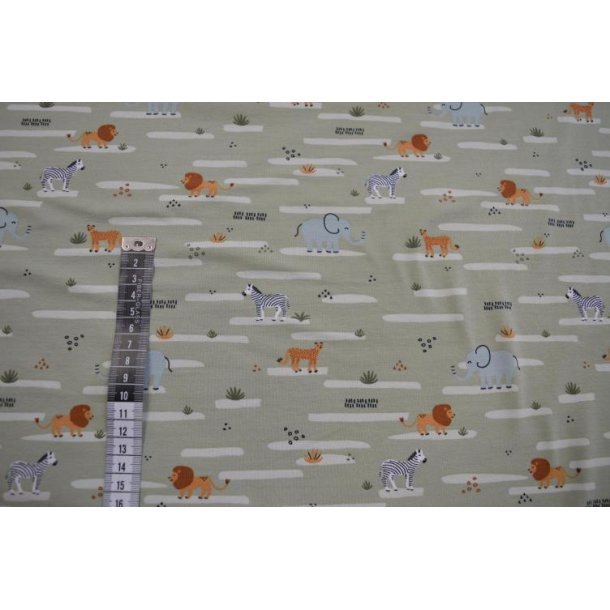 �kotex bomulds jersey, Vilde dyr