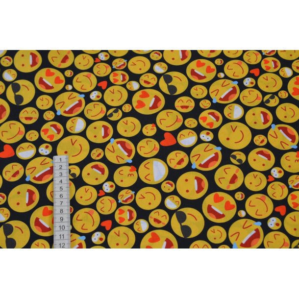 �kotex bomuld/poplin m/Smiley