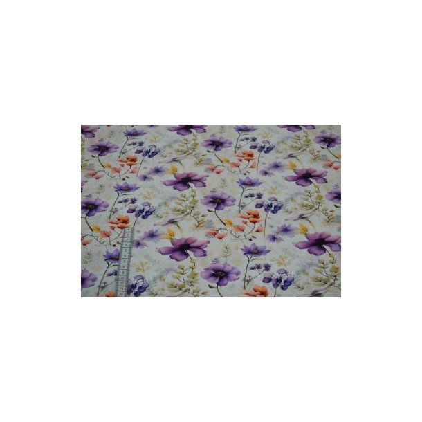 �kotex bomulds jersey, Purple cornflower