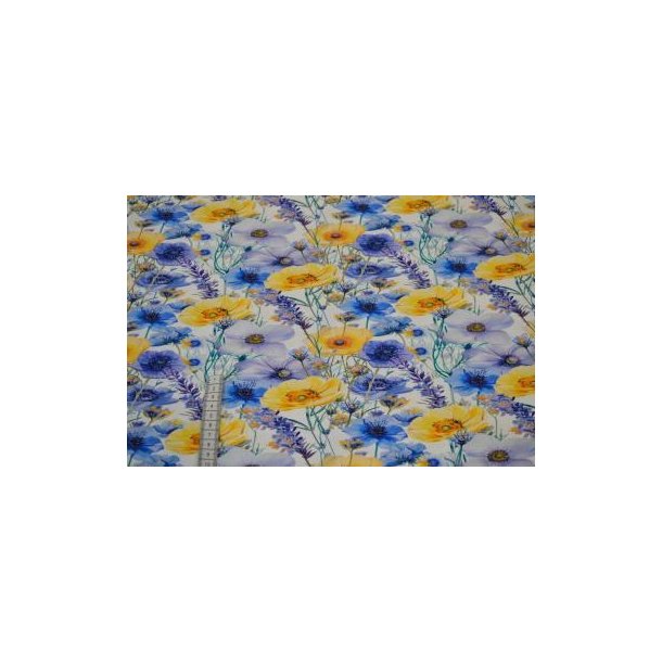 �kotex bomulds jersey, Pastel cornflower