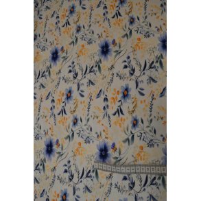 �kotex bomulds jersey, Blomster