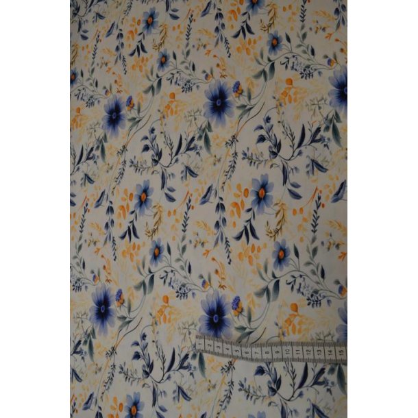 �kotex bomulds jersey, Blomster