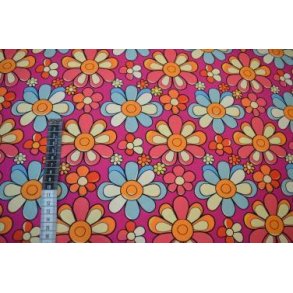 �kotex bomulds jersey, Flower power retro 2