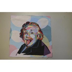 Gobelin stykke, Einstein