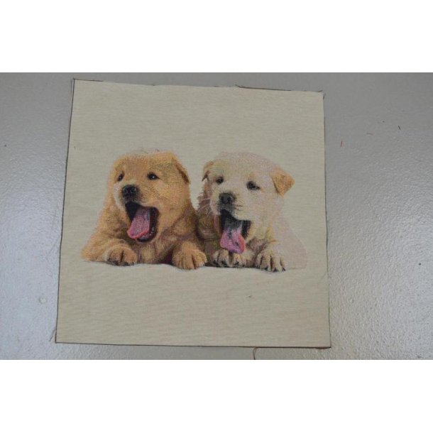 Gobelin stykke, Hunde