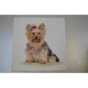 Gobelin stykke, Yorkshire terrier