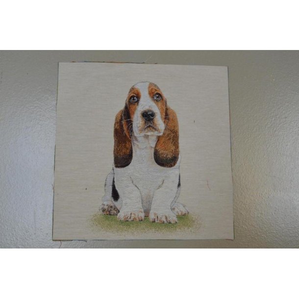 Gobelin stykke, Bassethund