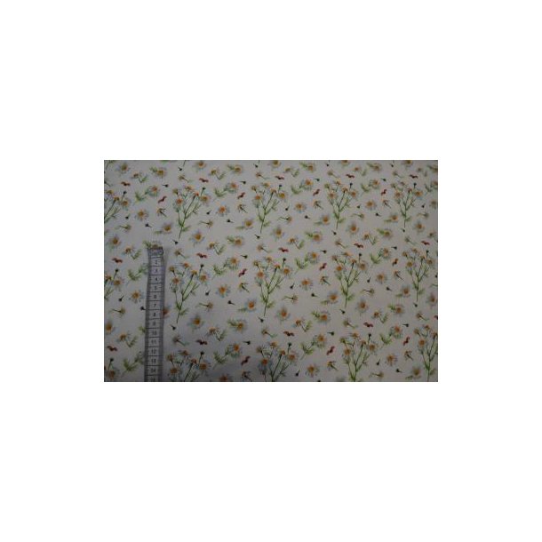 �kotex bomulds jersey, Blomster