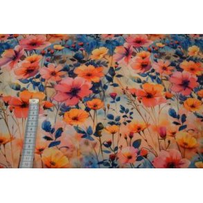 �kotex bambus jersey, Blomster