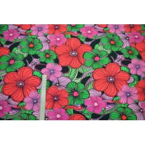 �kotex bomulds jersey, Blomster