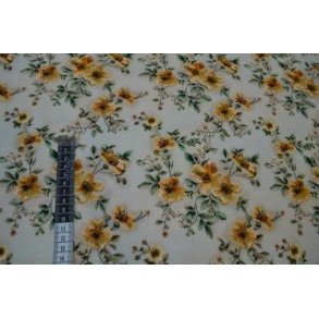 Rib jersey, Blomster