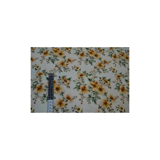 Rib jersey, Blomster