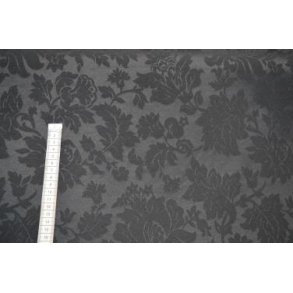 Duge/gardin stof, Sort