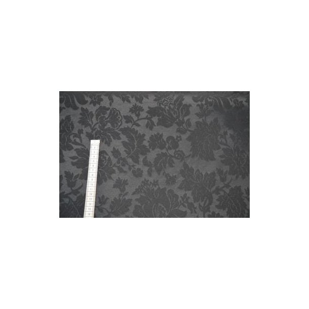 Duge/gardin stof, Sort