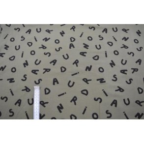 Ruet isoli, Soft Swear Letters, Forest green