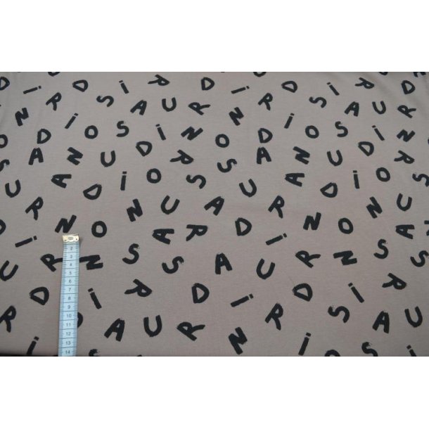 Ruet isoli, Soft Sweat Letters, Taupe