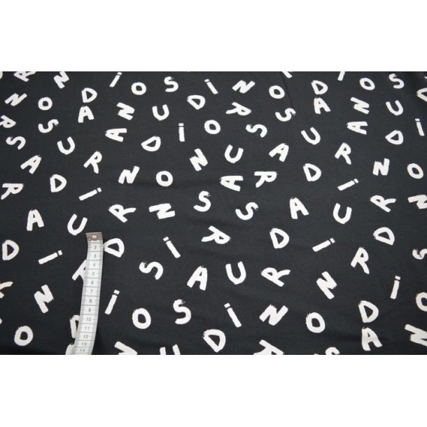 Ruet isoli, Soft Sweat Letters, Black