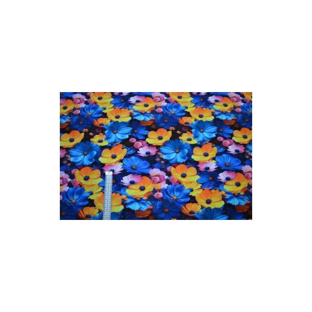 �kotex bambus jersey m/Blomster