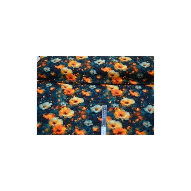 �kotex bambus jersey m/Blomster