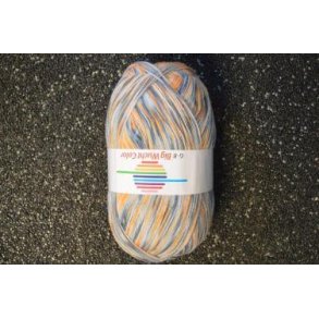 Big Wucht color, Gr�, lysebl�,orange