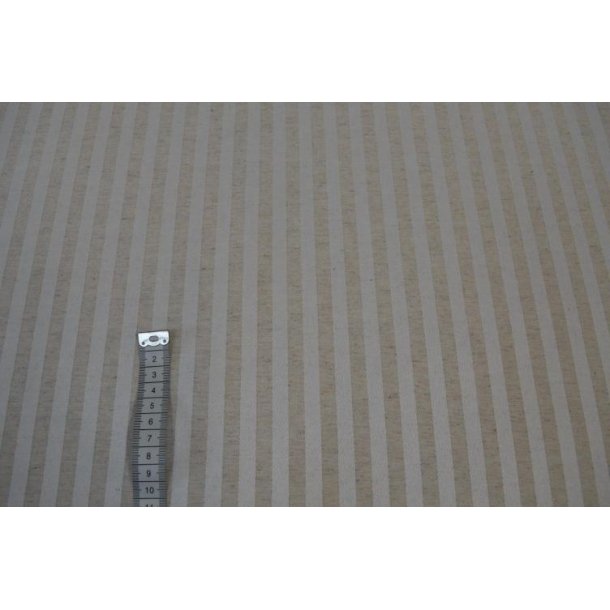 Duge/gardin stof, H�rfarvet stribet