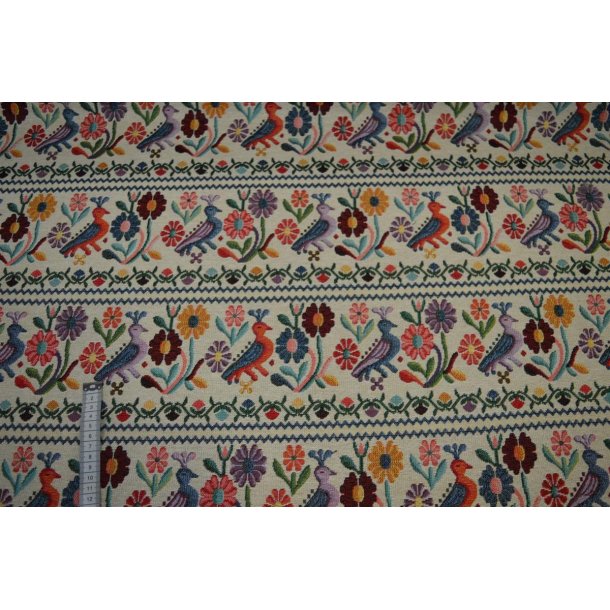 Gobelin, Blomster og fugle