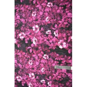 Viscose jersey, Blomster