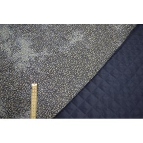 Quiltet Flowers Denim