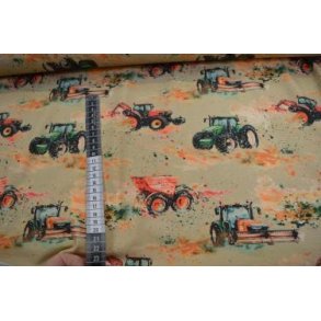 �kotex bomulds jersey, Traktor