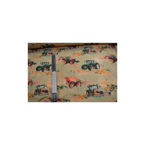 �kotex bomulds jersey, Traktor