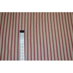 R�d stribet bomuld