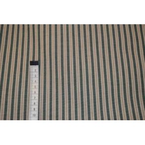 Gr�n stribet bomuld