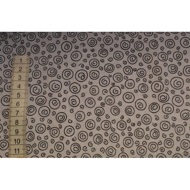 Patchworkstof m/snirkler