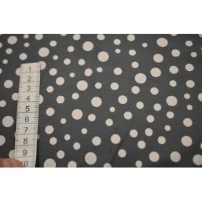 �kotex bomulds jersey Gr� m/prikker