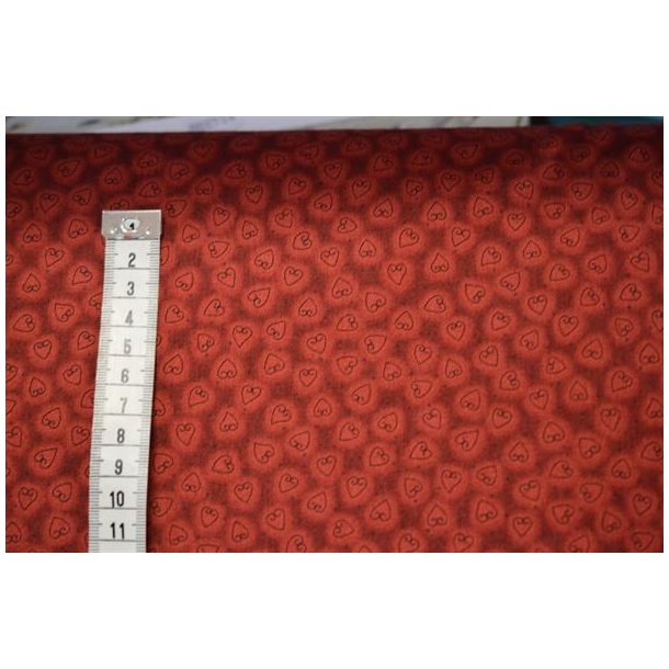 R�d/bordeaux m/hjerter