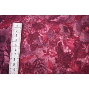 Patchworkstof m/blomster