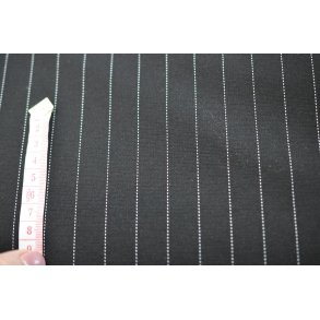 Kraftig jersey Sort m/N�lestrib